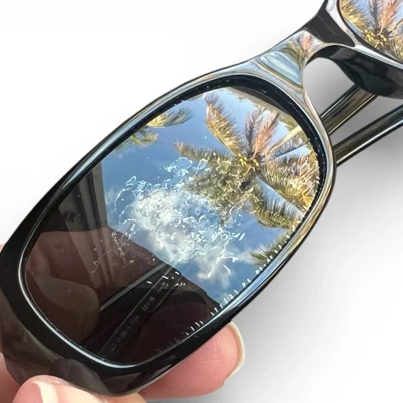 Vintage Gucci Sunglasses GG 2486/S – Tom Ford Era 90s Slim Black Frame - Picture 7 of 8